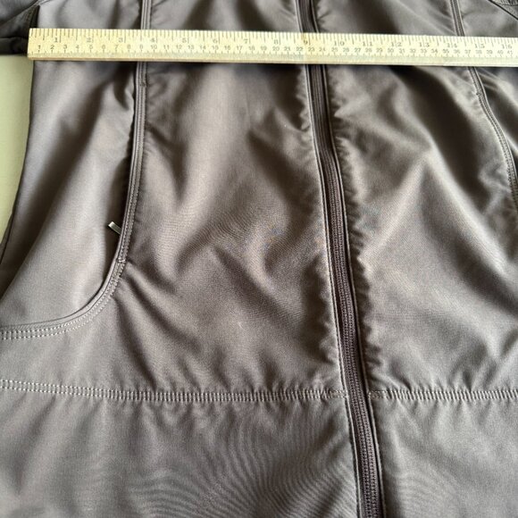 MARMOT Women's M Brown Full Zip Stand Collar Zip Pocket Hooded Jacket - Picture 15 of 17